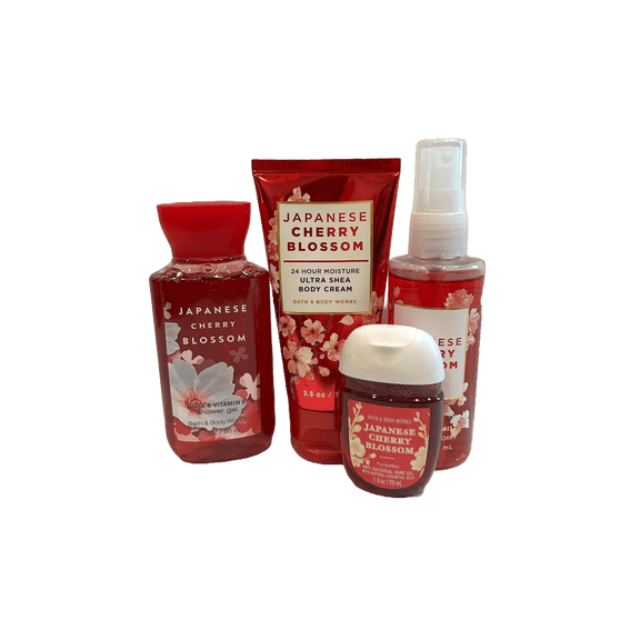 Bath Body Japanese Cherry Blossom Mini Gift Set