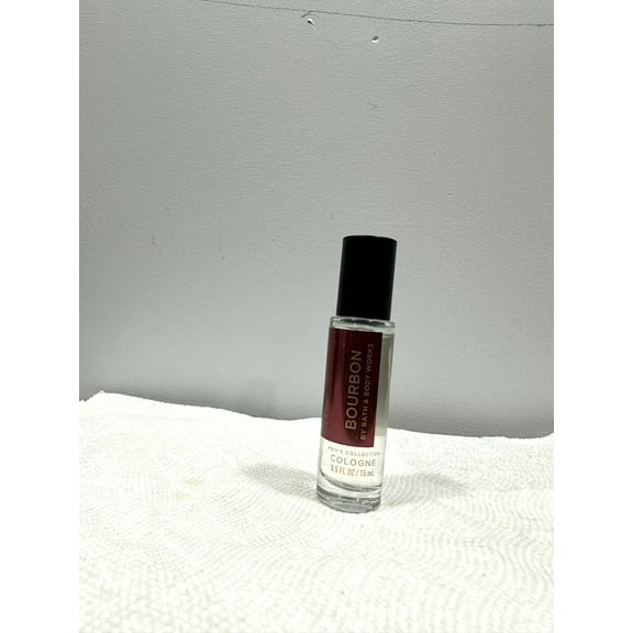 Bath & Body Work Bourbon Men's Collection Travel Size Cologne 0.5 fl. oz.
