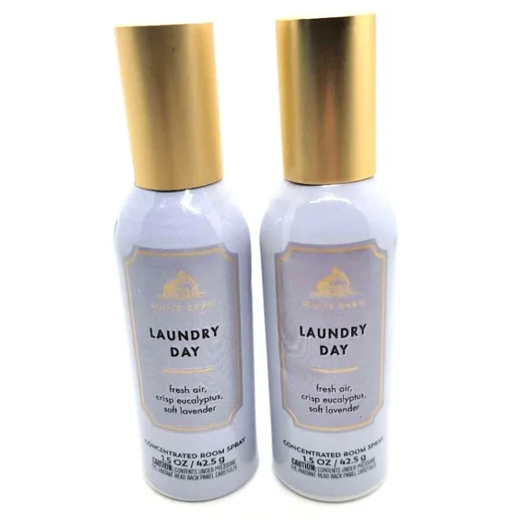 Bath & Body Works 2 Pack Room Spray Laundry Day