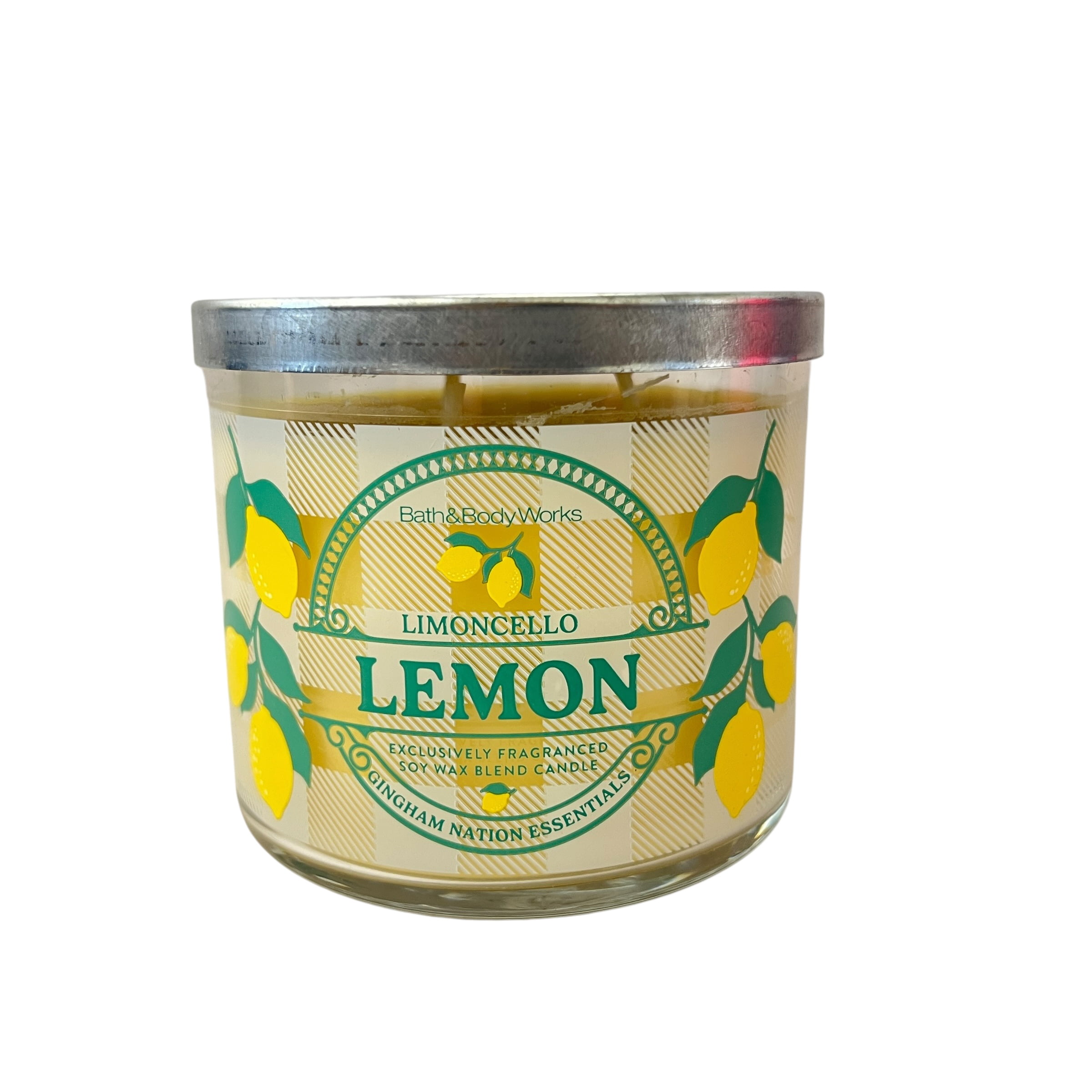 Bath & Body Works 3 Wick Limoncello Scented Candle 14.5 oz