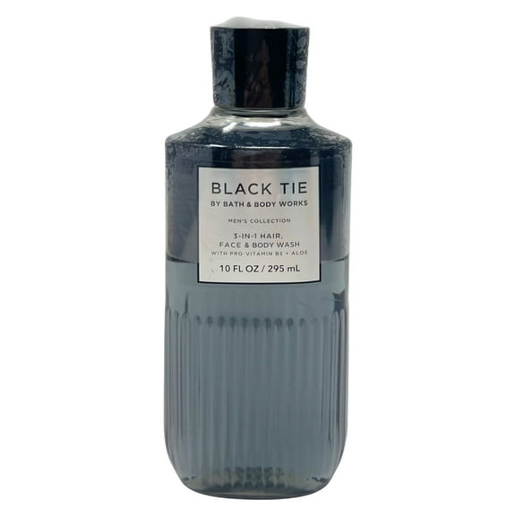 Bath & Body Works 3-in-1 Hair, Face & Body Wash Men's Collection BLACK TIE Sage (10 FL / 295 mL)