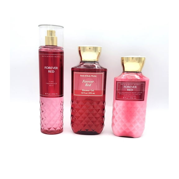 Bath & Body Works 3 pc-Bundle Fragrance Mist + Shower Gel & Body Lotion