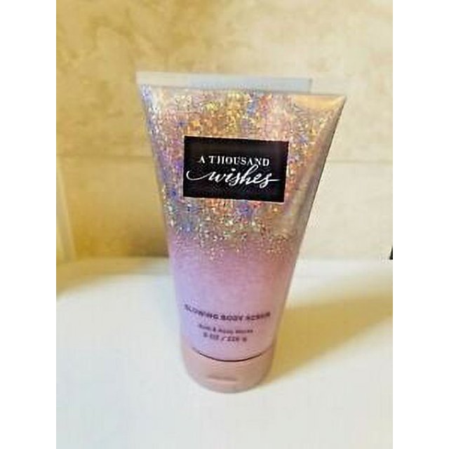 Bath & Body Works A THOUSAND WISHES Glowing Body Scrub 8 oz Tube NEW
