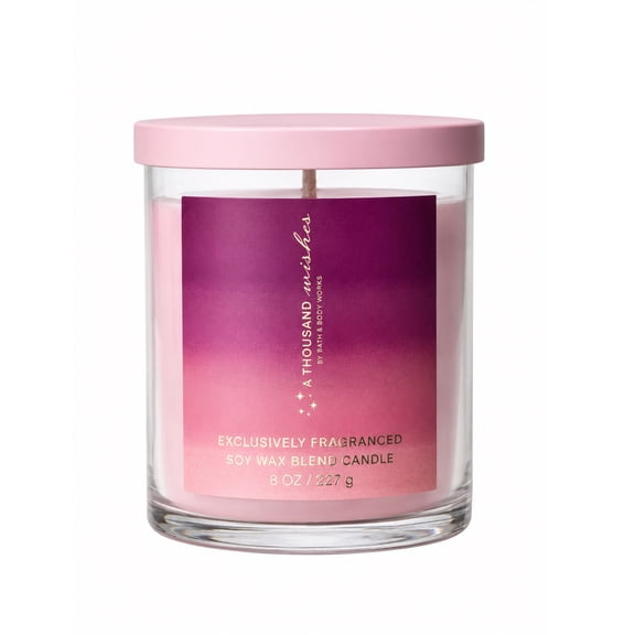 Bath & Body Works A Thousand Wishes Single Wick Candle - 8 oz - 2026 New Packaging