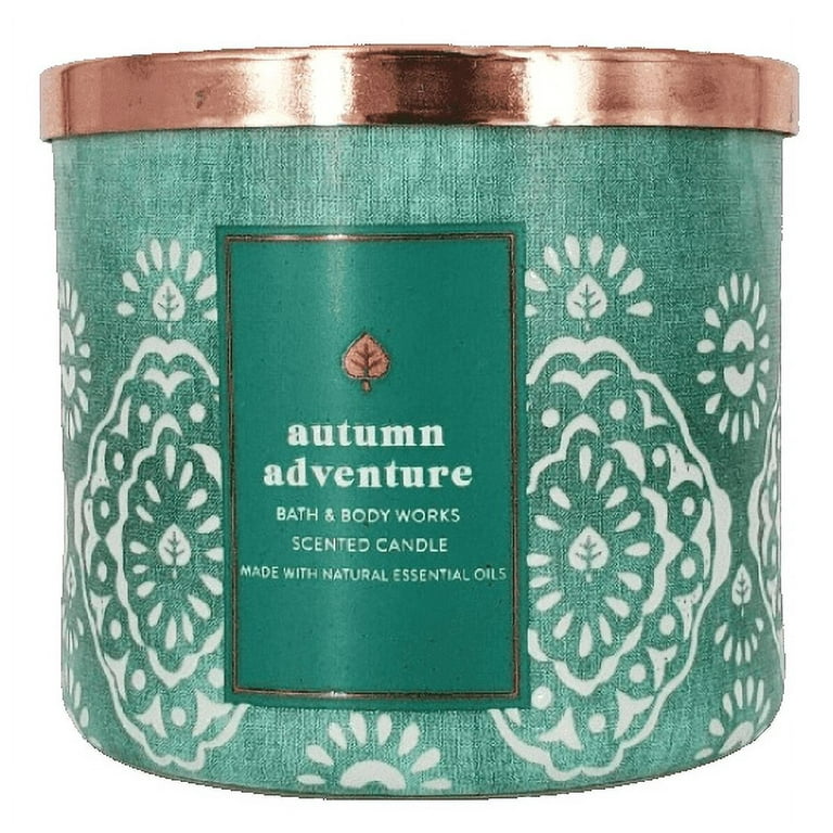 Bath & Body Works AUTUMN ADVENTURE 3 Wick Large Scented Candle