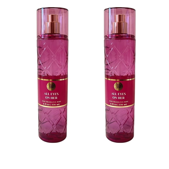 Bath & Body Works All Eyes On Her Mist 8 fl oz 2 Pack