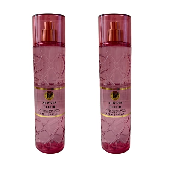 Bath & Body Works Always Fleur Mist 8 fl oz 2 Pack
