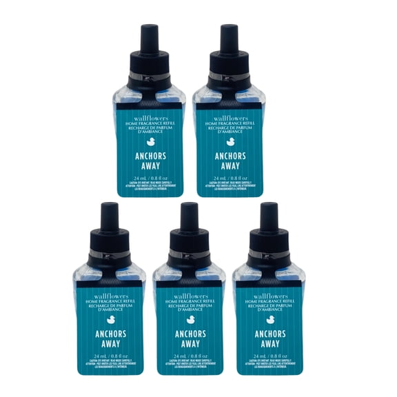 Bath & Body Works Anchors Away - 5 Wallflowers Home Fragrance Refill Bulbs
