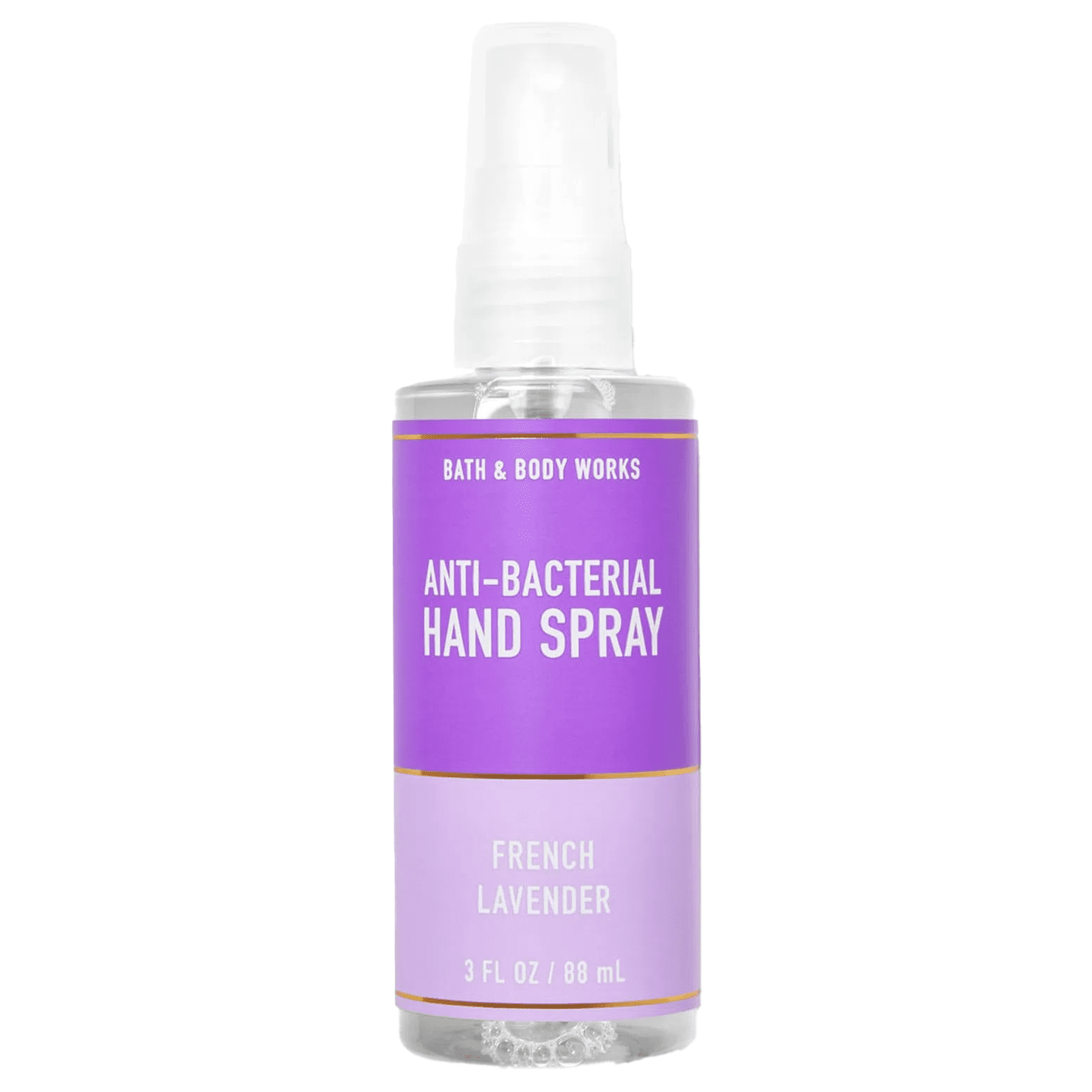 Bath & Body Works Anti Bacterial Hand Spray French Lavender 3.0 oz / 90