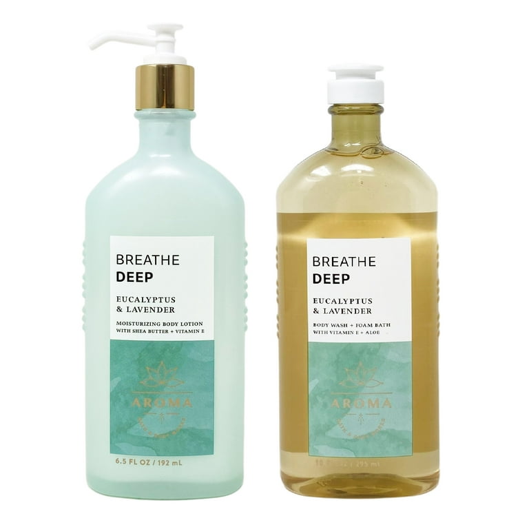 【日本未発売】 Bath & Body Works Aromatherapy Breathe Deep EUCALYPTUS ボディソープ