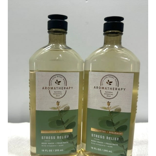 Bath & Body Works Aromatherapy Eucalyptus Spearmint Stress Relief Body