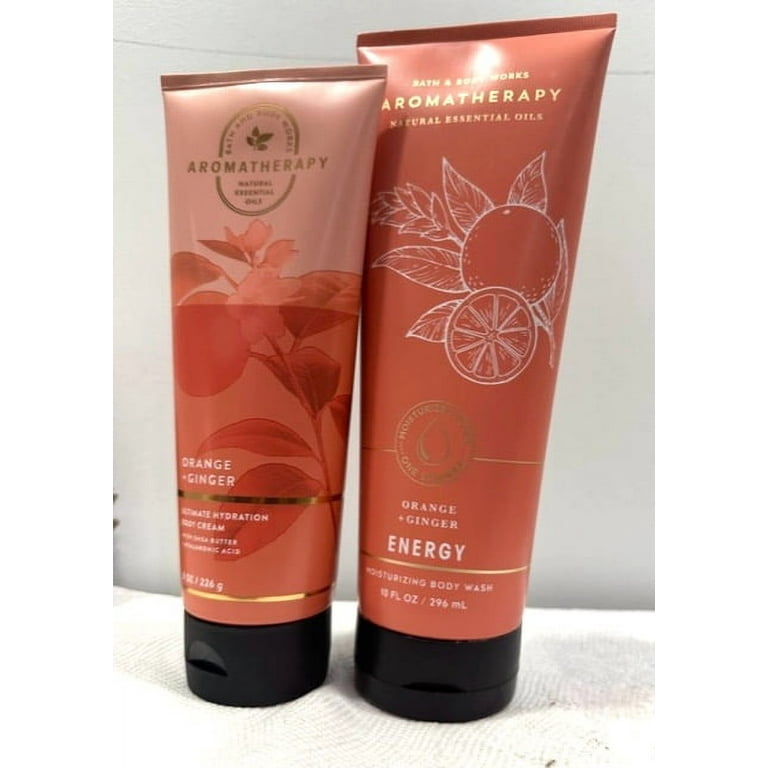 Bath & Body Works Aromatherapy Orange & Ginger Energy Duo Set