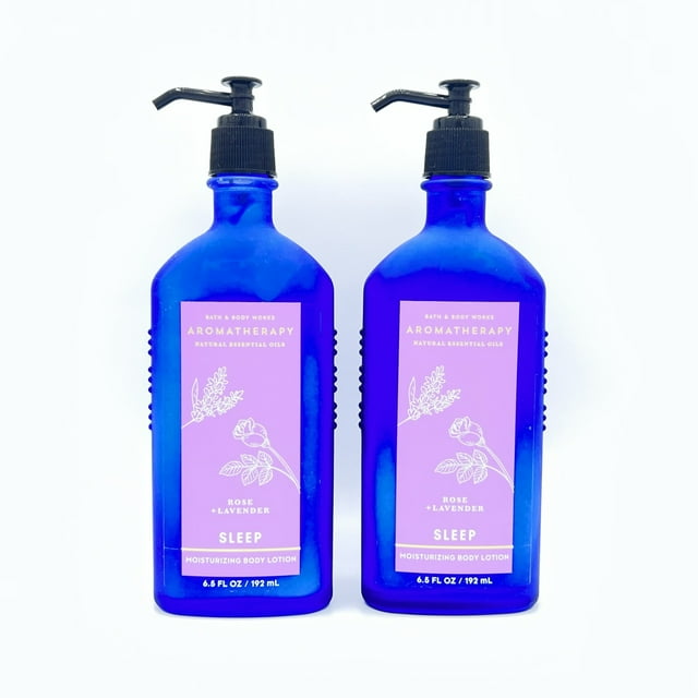 Bath & Body Works Aromatherapy Rose Lavender Sleep 6.5oz Body Lotion