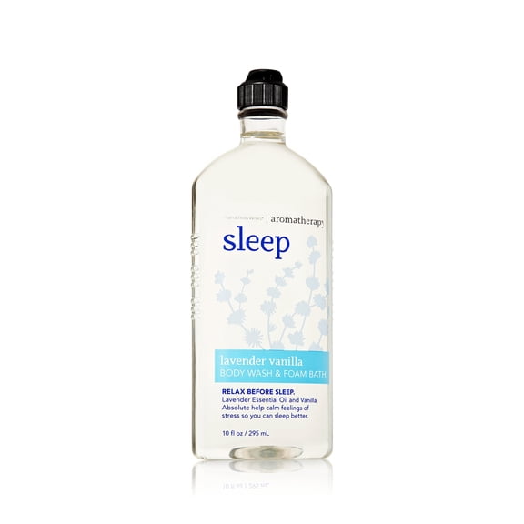 Bath & Body Works Aromatherapy Sleep Body Wash Foam Bath, Lavender Vanilla