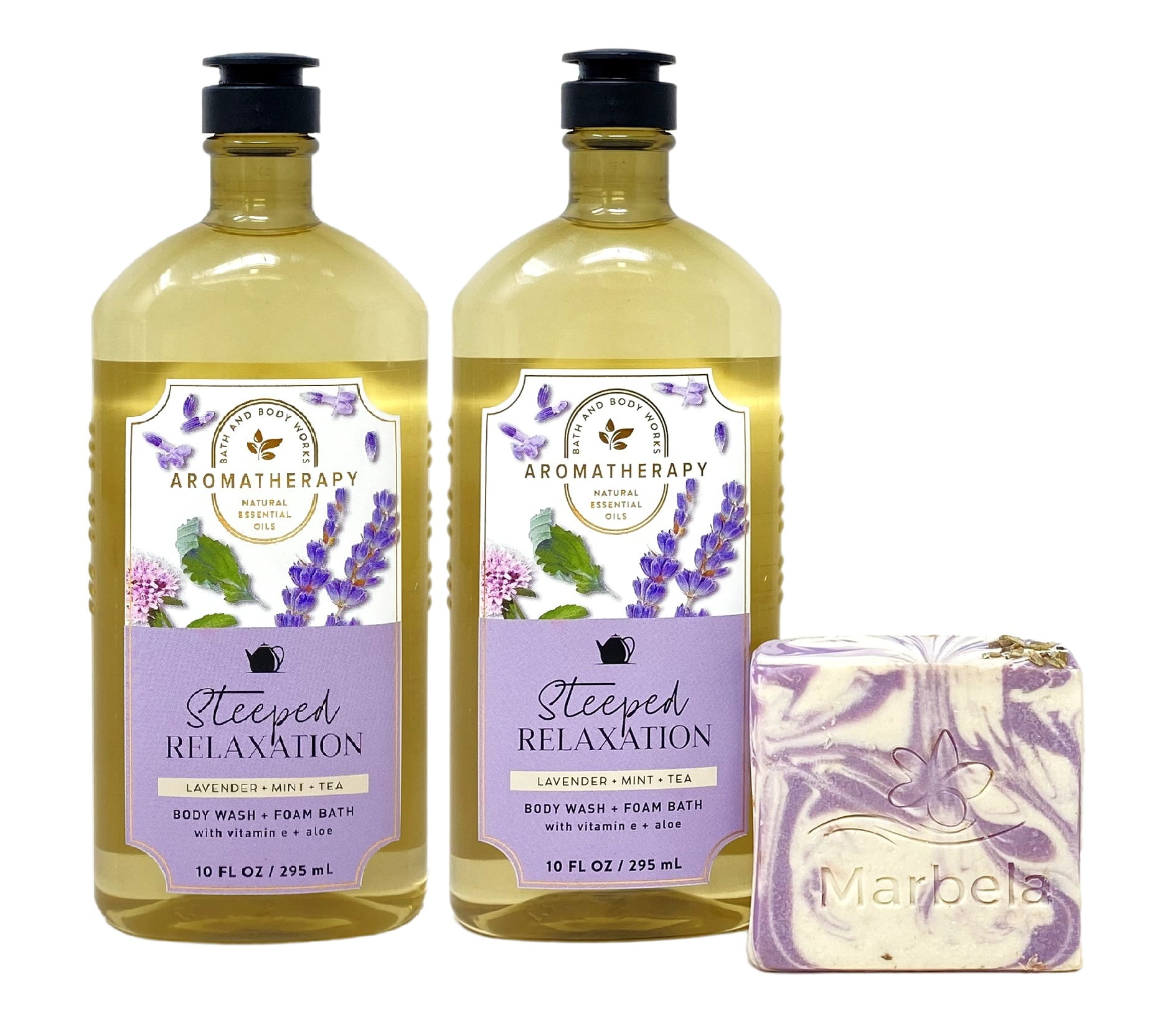 Bath Body Works Aromatherapy Steeped Relaxation LAVENDER MINT