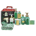 thumbnail image 1 of Bath & Body Works Aromatherapy Stress Relief Eucalyptus Spearmint Gift Set -Body Lotion, Body Wash,  Oil Mist, 3-wick Candle, Body Oil, Hand Soap and Lounge Socks - with a Fresh Forest Bar Soap, 1 of 7