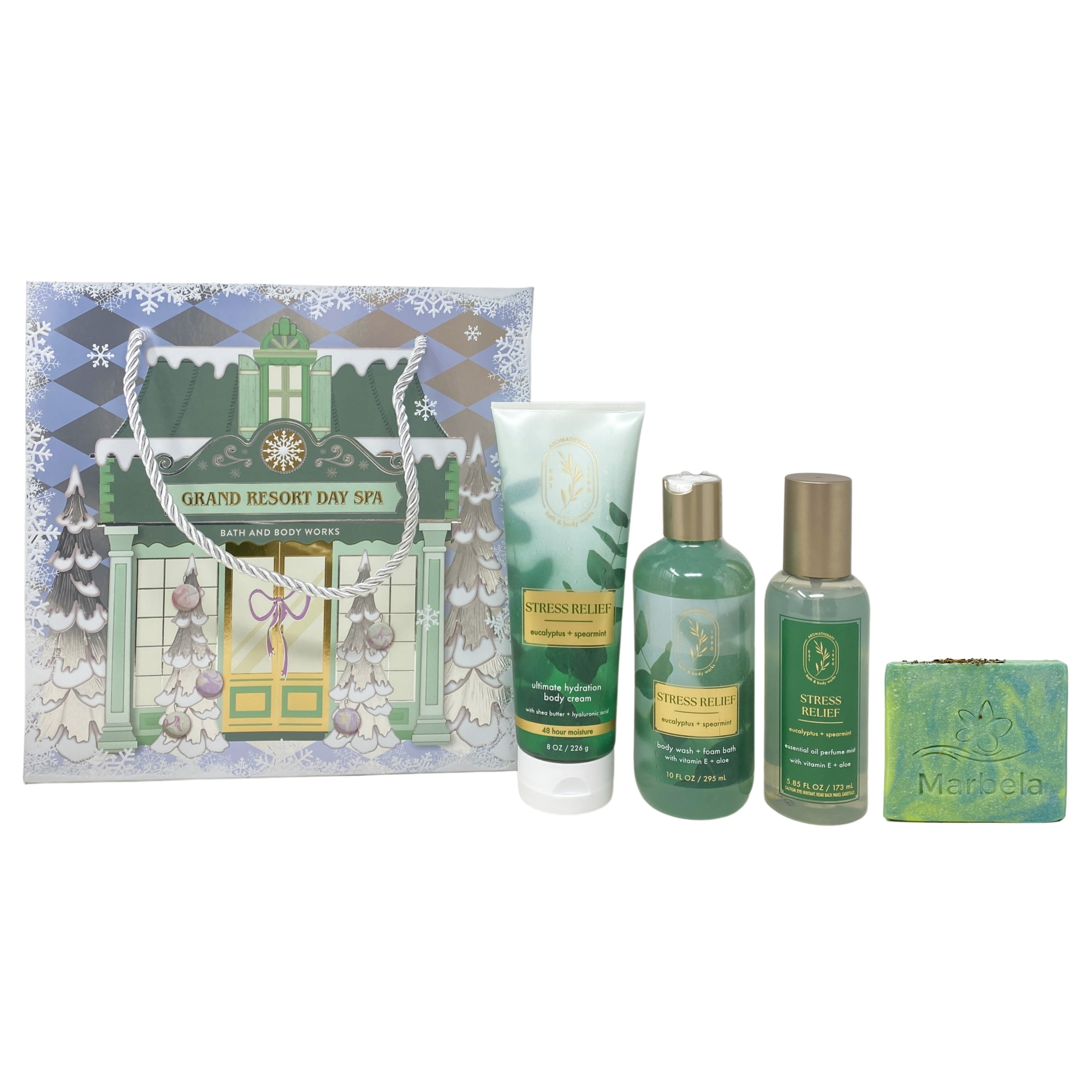 専用 Bath & Body Works Mist, Cream, Soap Bath & Body Works Aromatherapy Stress Relief Eucalyptus Spearmint