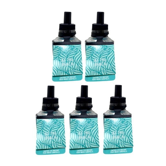 Bath & Body Works At The Beach - 5 Wallflowers Home Fragrance Refill Bulbs