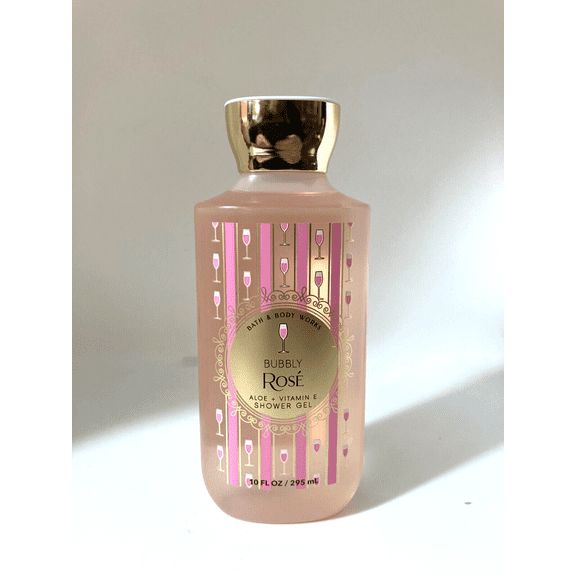 Bath & Body Works  BUBBLY ROSE  Shower Gel 10 oz fl /295 ml