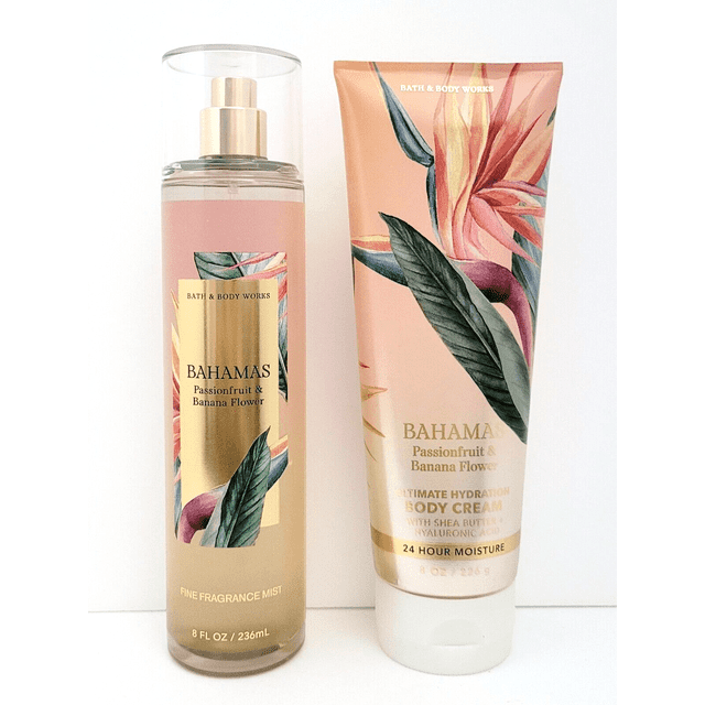 Bath & Body Works Bahamas Passionfruit & Banana Flower Fine Fragrance
