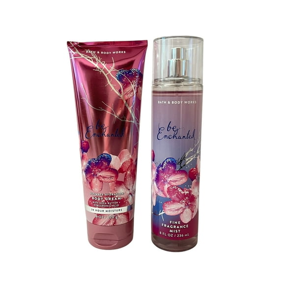 Bath & Body Works Be Enchanted Mist & Body Cream Set