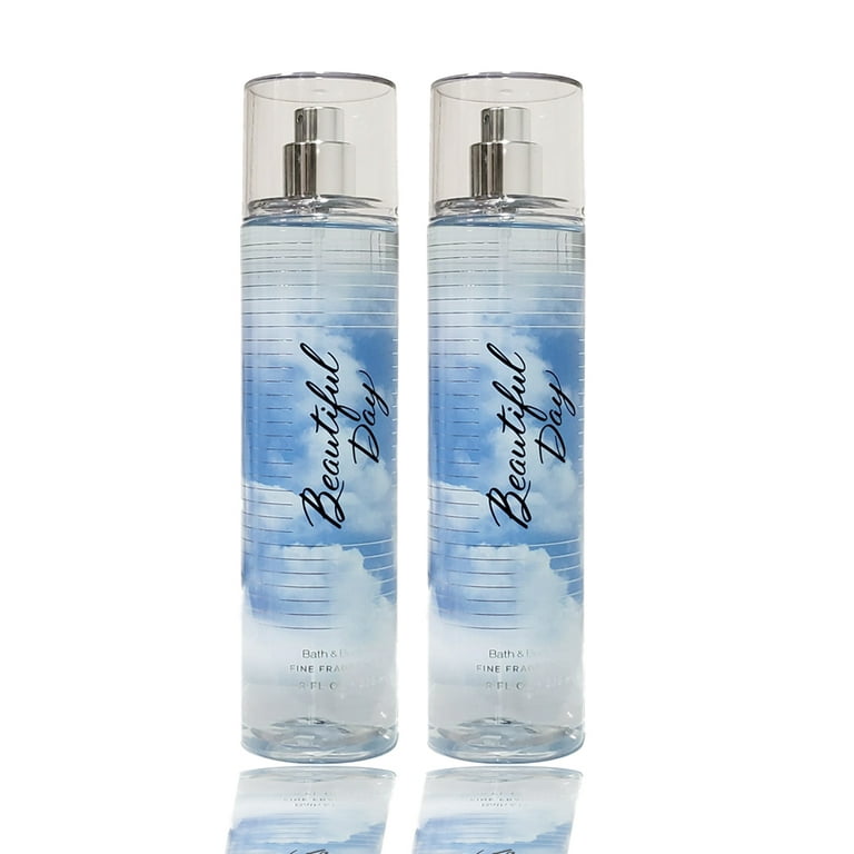 Bath & Body Works Beautiful Day - Fine Fragrance Mist, 8 Oz ( SET OF TWO )