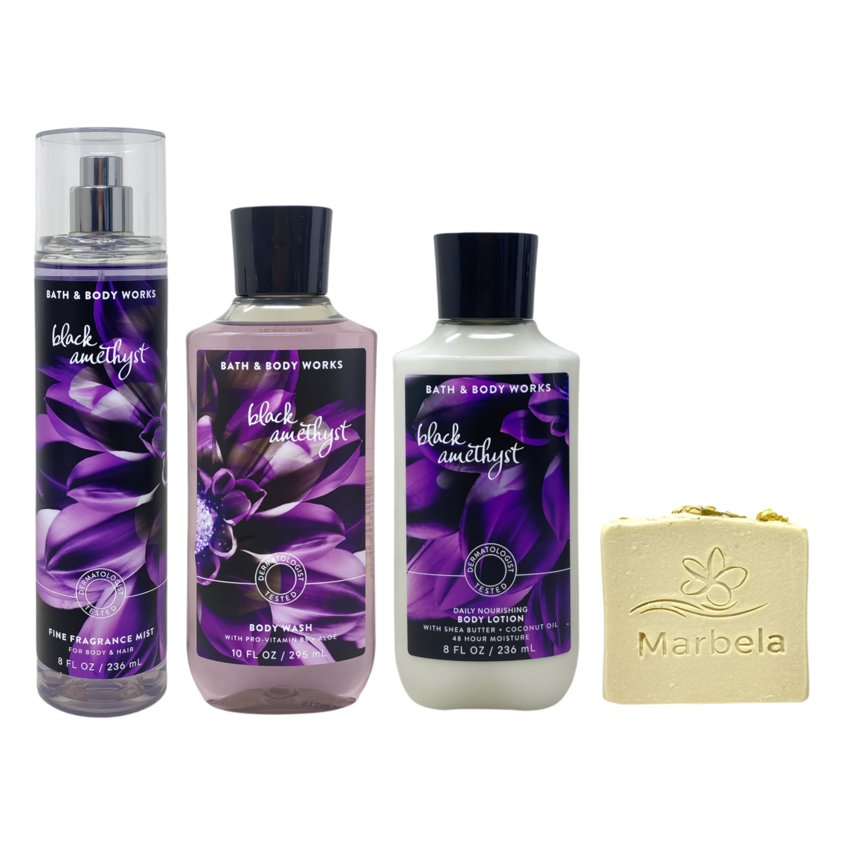 Bath & Body Works Black Amethyst - Fine Fragrance Mist, Body Wash