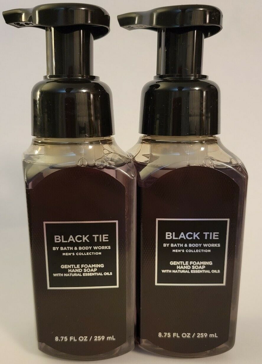 Bath & Body Works Black Tie Gentle Foaming Hand Soap 8.75 Ounce 2Pack