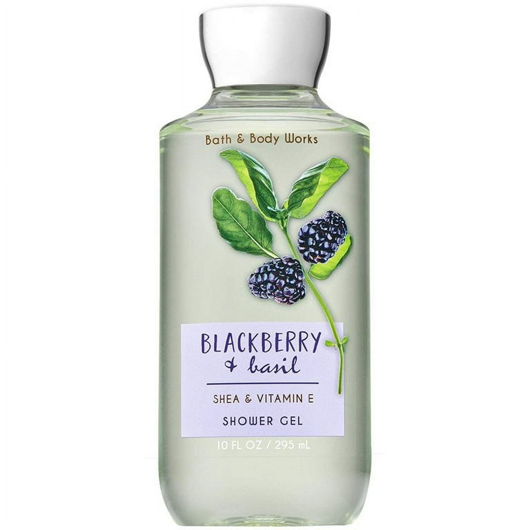 Bath & Body Works Blackberry and Basil Shower Gel, 10 Fl Oz