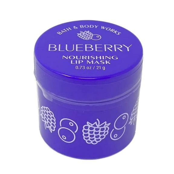 Bath & Body Works Blueberry Nourishing Lip Mask - 0.73 oz / 21 g