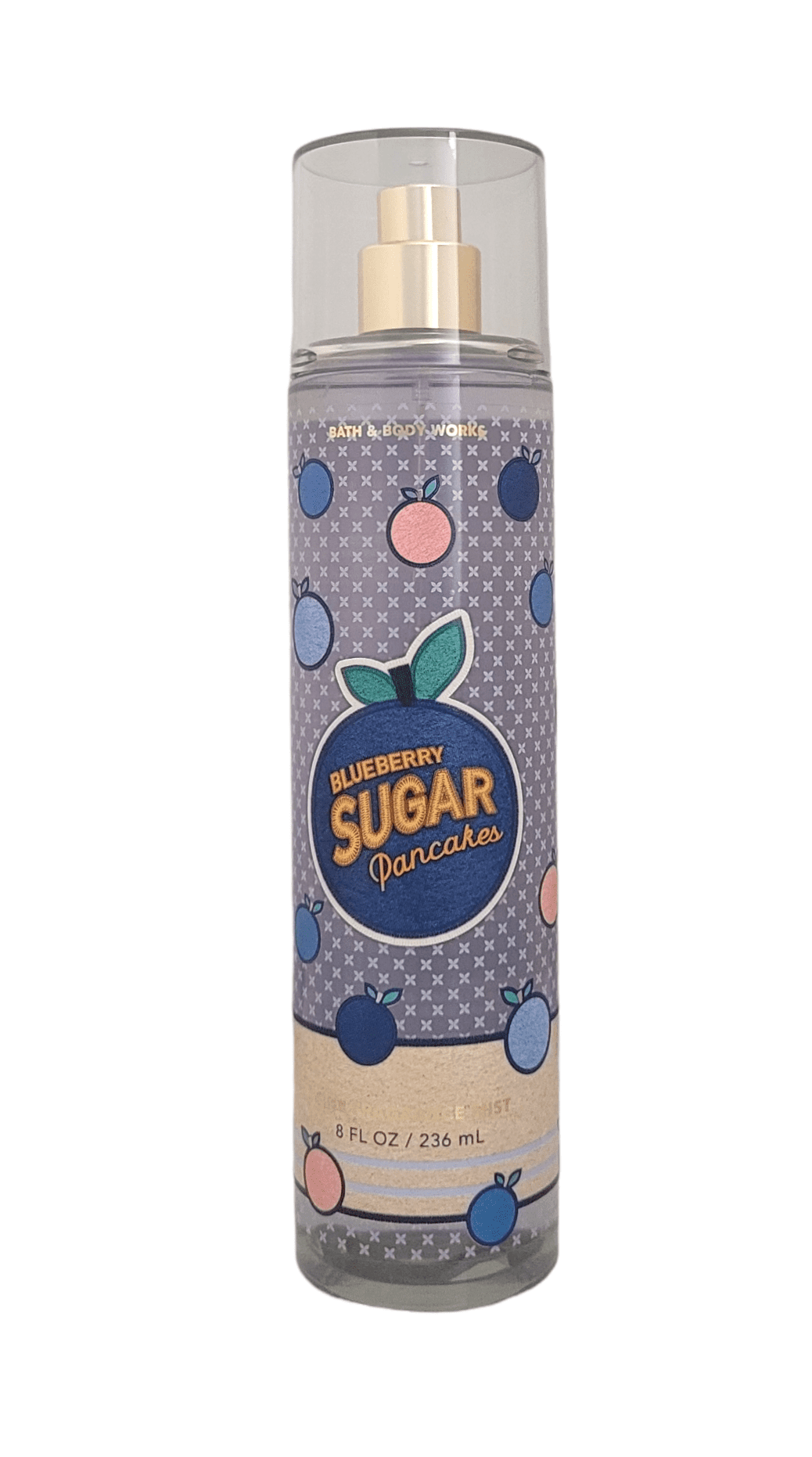 Bath & Body Works Blueberry Sugar Pancakes Fine Fragrance Body Mist 8 fl oz