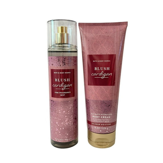 Bath & Body Works Blush Cardigan Mist & Body Cream Set