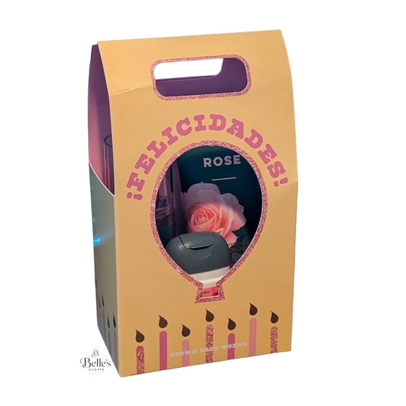 Bath & Body Works Body Care Mini Gift Set Rose 3-piece