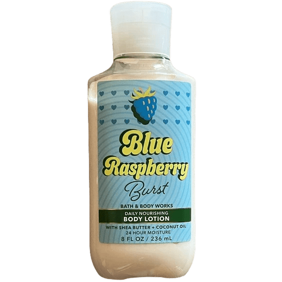 Bath & Body Works Body Lotion Blue Raspberry Burst 8oz