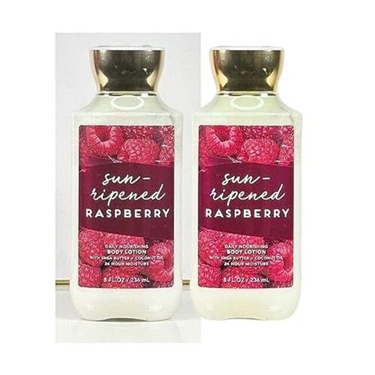 Bath Body Works Body Lotion Pack of 2, 8oz Each (Sun-Ripened