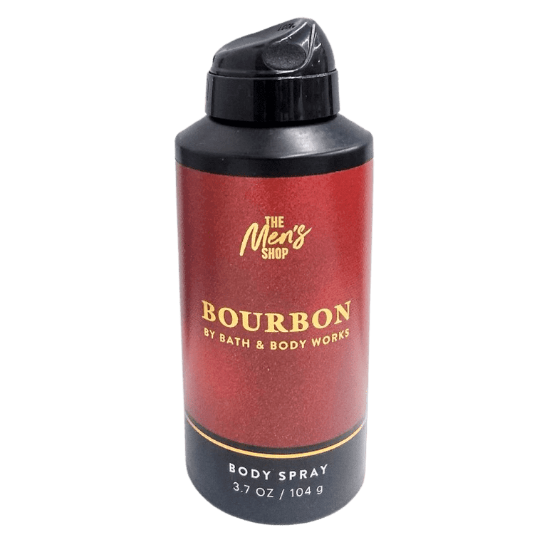 Bath & Body Works, Body Spray, 3.7 oz, Bourbon Fragrance - Walmart.com