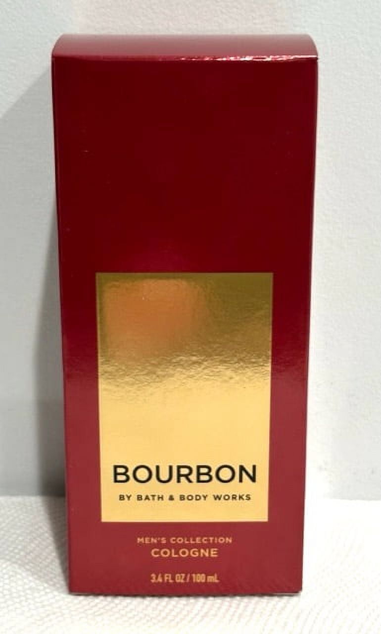 Bath & Body Works Bourbon Cologne Men Collection, 3.4 fl oz/100 ml