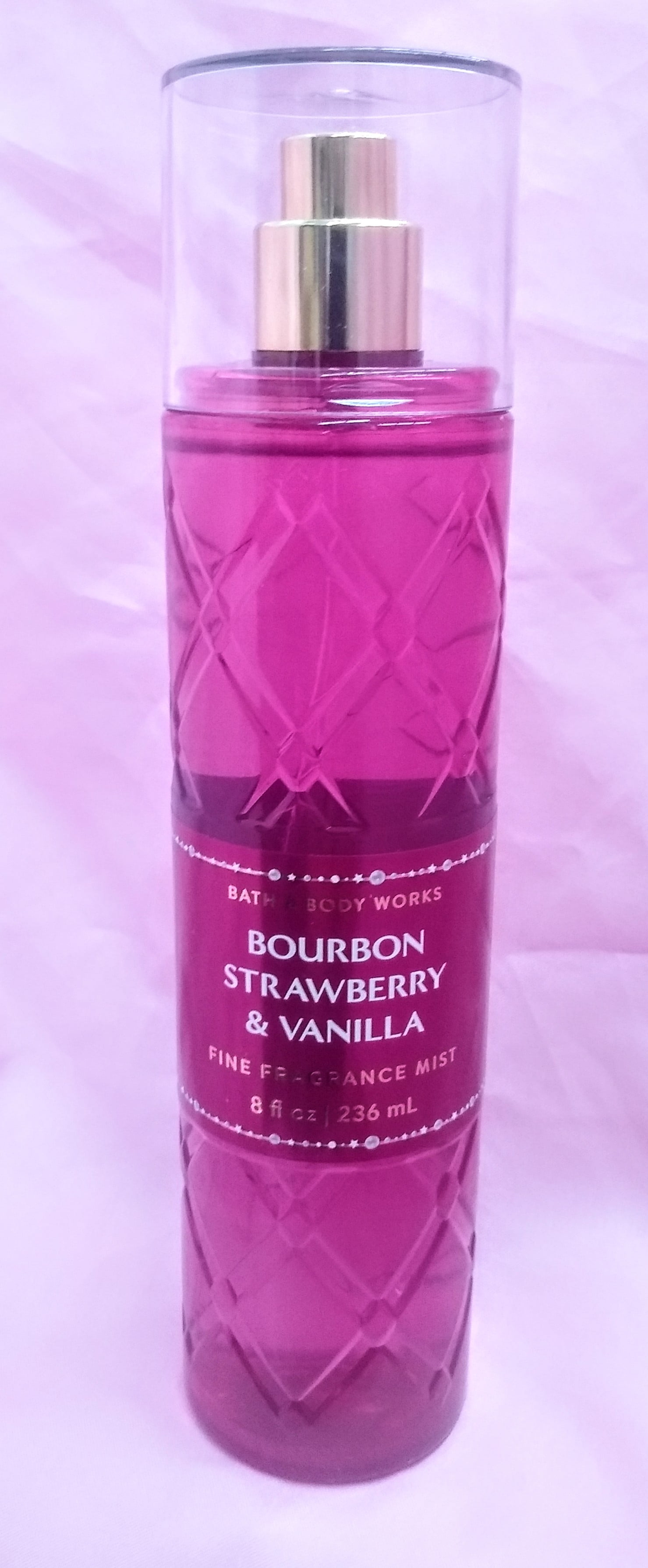 Bath & Body Works Bourbon Strawberry & Vanilla Fine Fragrance Mist 8 fl