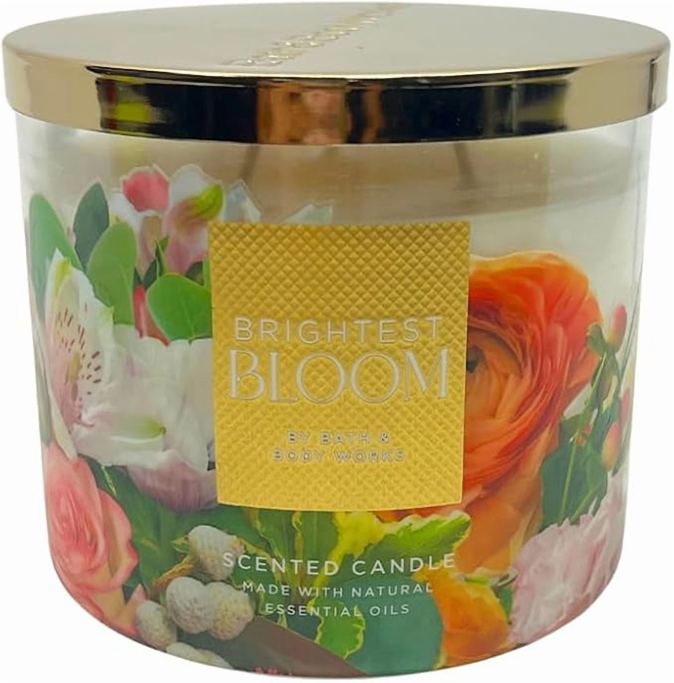 Bath & Body Works Brightest Bloom 3 Wick Candle