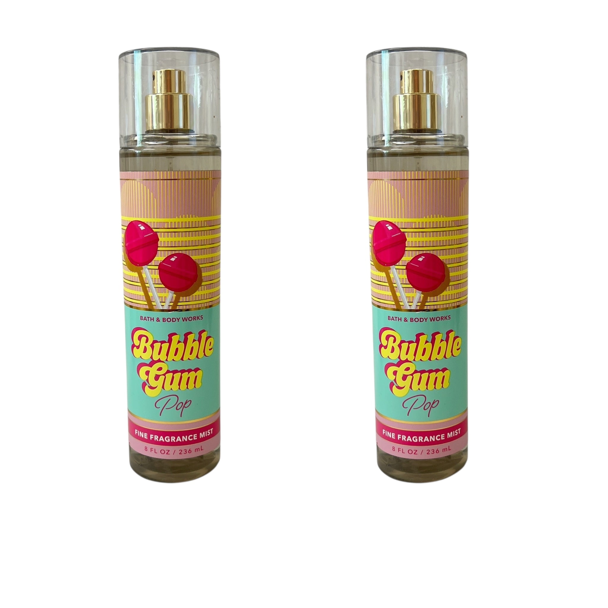 【Bubble Gum Pop】Bath&bodyworks ミスト　３本 Bath and Body Works BUBBLE GUM POP 3 pc Set - Fine Mist