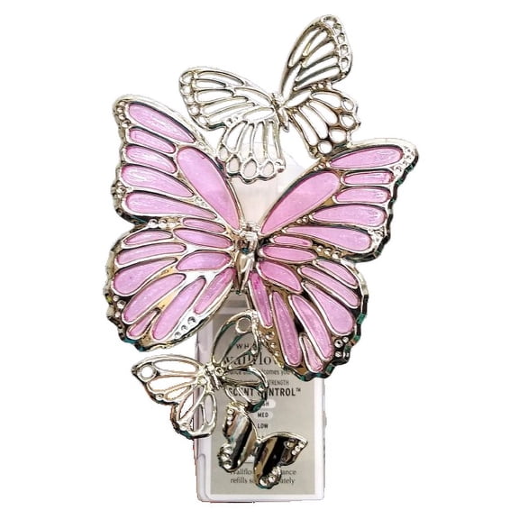 Bath & Body Works Butterfly Quartet Wallflowers Scent Control Plug & Nightlight