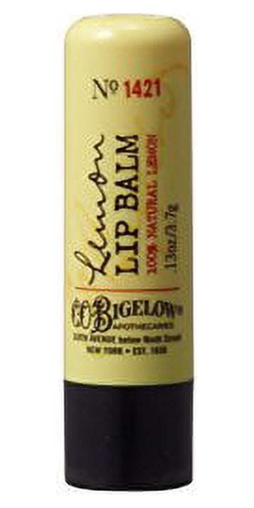 Bath & Body Works C.O. Bigelow Lemon Lip Balm Lemon Lip Balm Stick (No  Shine Formula) No. 1421 - NEW STYLE PACKAGING - Walmart.com