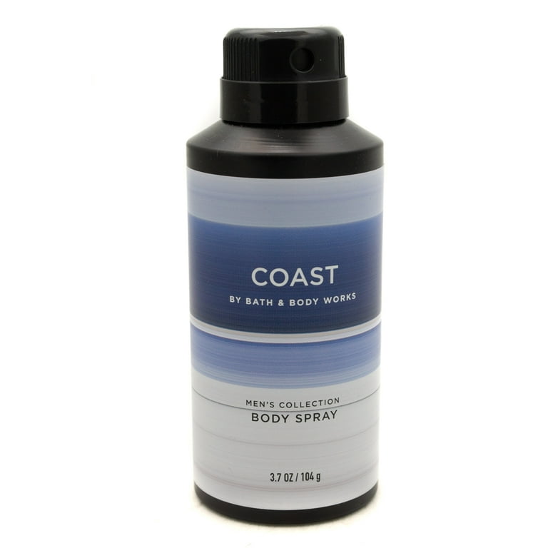 Bath & Body Works COAST Men's Collection Body Spray 3.7oz