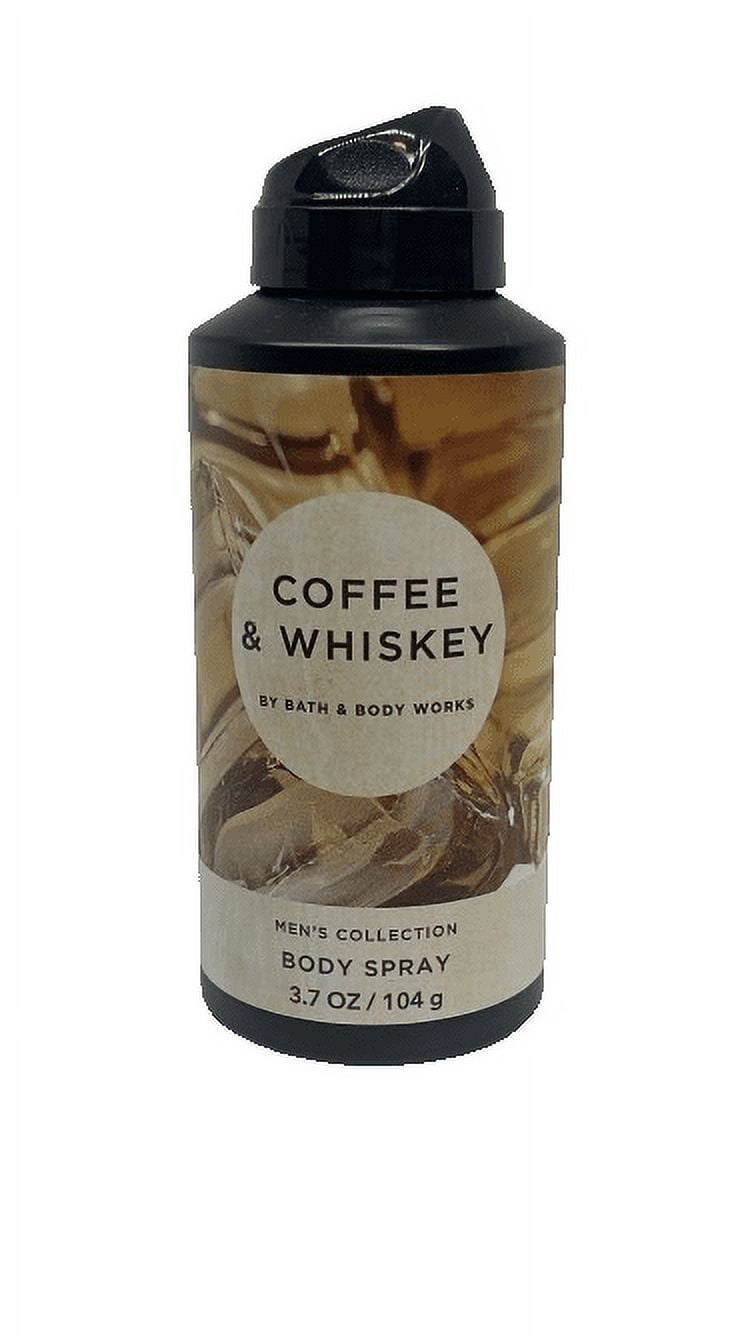 Bath & Body Works COFFEE & WHISKEY Body Spray 3.7 oz.