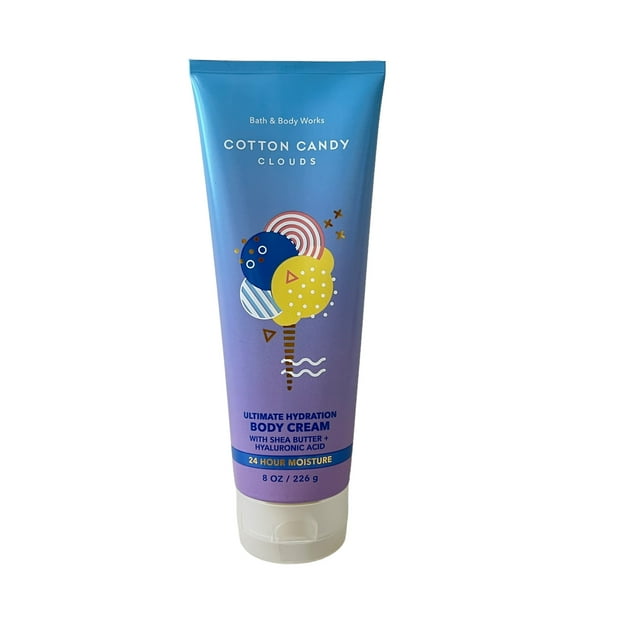 Bath & Body Works COTTON CANDY CLOUDS Ultimate Hydration Body Cream 8oz