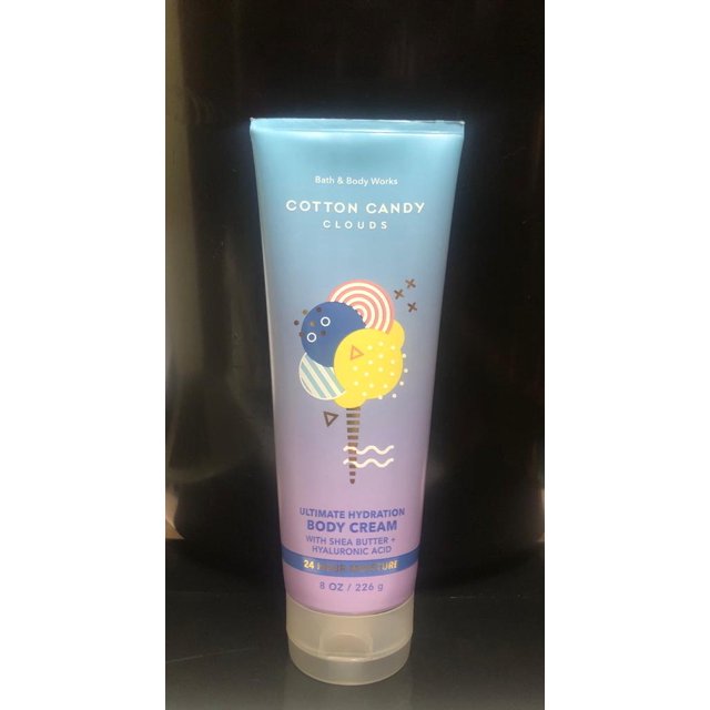 Bath & Body Works COTTON CANDY CLOUDS Ultimate Hydration Body Cream 8oz