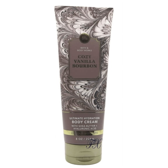 Bath & Body Works COZY VANILLA BOURBON Ultimate Hydration Body Cream 8oz.