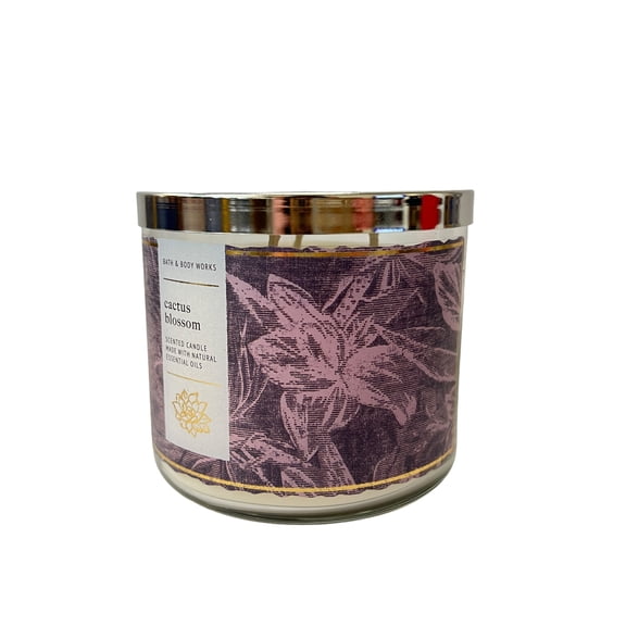 Bath & Body Works Cactus Blossom 3 Wick Scented Candle