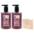 thumbnail image 1 of Bath & Body Works Champagne Toast 2 Pack Hand Gel Bundle with a Himalayan Salts Springs Sample Soap, 1 of 4