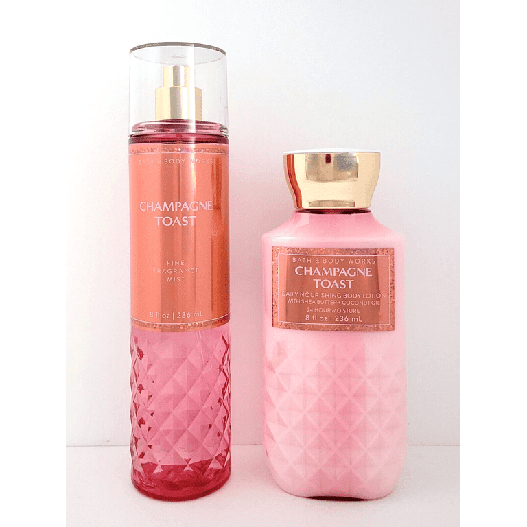Bath & Body Works Champagne Toast Fragrance Set: Vegan Body